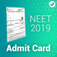 neet 2019 admit card